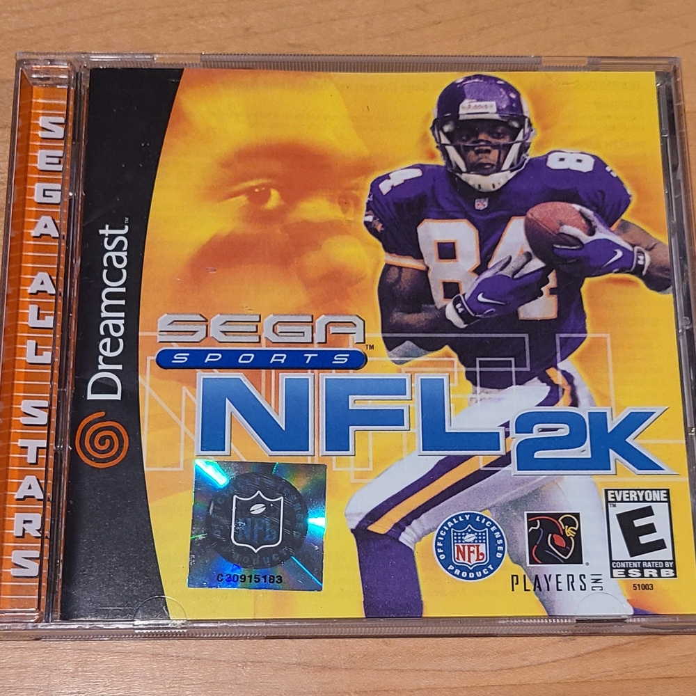 NFL 2K Sega Dreamcast Game